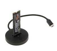Kalea-INFORMATIQUE Dock USB para SSD M2 Tipo NVMe. Enlace USB3.2 Gen2 de 10GB con Conector C. Compatible con UASP y Trim