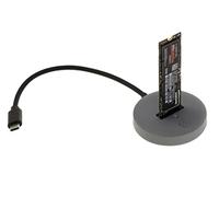 Kalea-INFORMATIQUE Dock USB para Unidades SSD M2 NVMe o SATA. 10GB Tipo USB3.2 Gen2 Enlace con Conector C.