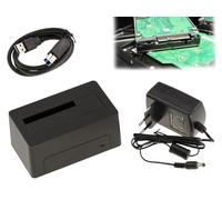 KALEA-INFORMATIQUE Docking Station para Disco SAS USB3.0 5G Link, Fuente de alimentación 12V 2A. Soporta 18TB - USB Serial Attached SCSI SAS HDD Dock