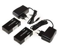 KALEA-INFORMATIQUE Extensor para conexiones HDMI y RJ45. Alcance 50M, fuente de alimentación incluida