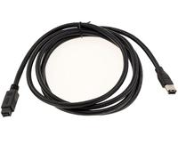 KALEA-INFORMATIQUE FireWire 400 IEEE1394a 6 Puntos a FireWire 800 IEEE1394b 9 Puntos Cable Adaptador Macho. Longitud 1.8M