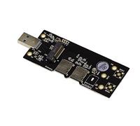 KALEA-INFORMATIQUE M2 B Llave 3042 3052 a USB3 Adaptador con Dos Ranuras para Tarjetas Nano SIM para Tarjetas M.2 3G 4G 5G