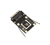 KALEA-INFORMATIQUE M2 E Adaptador de Llave a miniPCIe para Montar una Tarjeta M.2 2230 WiFi Bluetooth en una Ranura Mini PCIe