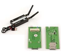 KALEA-INFORMATIQUE MiniPCIe a USB Adaptador para WWAN LTE Módulo (mPCIe Tipo USB) con Soporte de Tarjeta SIM 3G 4G Compatible