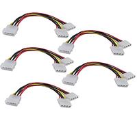 Kalea-INFORMATIQUE Paquete de 5 Cables de alimentación en Y MOLEX
