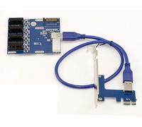 KALEA-INFORMATIQUE Placa de expansión para convertir una ranura PCI Express x1 en 4 ranuras PCIe x1