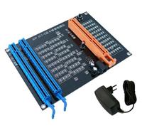 KALEA-INFORMATIQUE Placa de Prueba para Tarjetas gráficas AGP o PCI Express | Facilita la prueba, diagnóstico y validación de tarjetas gráficas AGP y PCI Express.