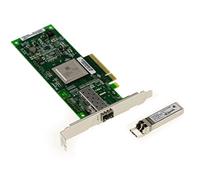 KALEA-INFORMATIQUE QLOGIC QLE2560 8G Fibra SFP+ LAN PCIe Tarjeta Controladora con 850nm SFP+ LC MMF Módulo suministrado