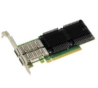 KALEA-INFORMATIQUE Scheda Controller di rete PCIe Gen 4.0 PC Dual 100G QSFP28 2 Porte. Chipset Mellanox ConnectX 5. Supporta 100GbE 50GbE 40GbE 25GbE 10GbE