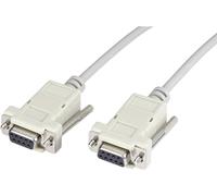 Kalea-INFORMATIQUE Serial COM RS232 Cable Hembra con Conectores DB9, Longitud 1.5M