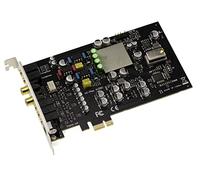 KALEA-INFORMATIQUE Tarjeta amplificadora de Sonido HiFi PCIe HD 7.1 192KHz 24bit 122db con TCXO 0.1ppm - CMedia Oxygen CM8828