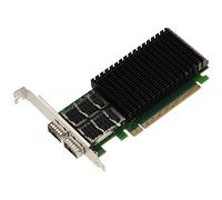 KALEA-INFORMATIQUE Tarjeta controladora de Red PCIe de 2 Puertos Dual 100G QSFP28 para Servidor o PC. Chipset Mellanox ConnectX 4. Soporte 100GbE 56GbE 50GbE 40GbE 25GbE 10GbE 1GbE.