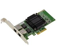Kalea-Informatique - Tarjeta controladora de red PCIe Gen 4.0 x4 Dual LAN ETHERNET RJ45 10G 5G 2.5G 1G 2 puertos con chipset Intel E610