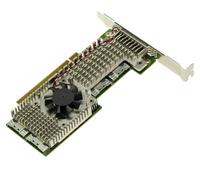 KALEA-INFORMATIQUE Tarjeta controladora de Tipo Switch PCIe 4.0 con 4 Puertos SFF-8654 8i para replicación de 2 Puertos Gen4 en x16 para GPU, Aplicaciones industriales, chipset Broadcom PEX88048.