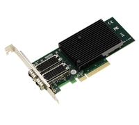 KALEA-INFORMATIQUE Tarjeta controladora LAN PCIe 10G Fibre SFP+ de 2 Puertos con chipset Adaptador de Red Ethernet Intel X710-10GbE FTX710-BM2