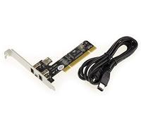 KALEA-INFORMATIQUE Tarjeta controladora de 3+1 Puertos PCI a FireWire 400 IEEE1394a con Via Chipset. con Cable ILink blindado de 1,5M