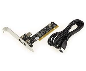 KALEA-INFORMATIQUE Tarjeta controladora PCI a FireWire 400 IEEE1394a 3+1 Puertos con chipset Via y suministrada con Cable ILink de 1,5M