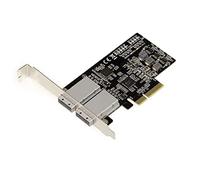 KALEA-INFORMATIQUE Tarjeta controladora PCIe 2.0 4X SAS + SATA - 6GB 8 Puertos Externa SFF8088 con chipset JMB575 JMB585
