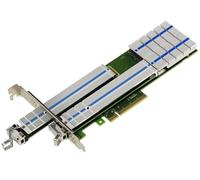 Kalea-Informatique - Tarjeta controladora PCIe 3.0 x8 para 2 SSD M.2 NVMe M Key HARWARE Raid 0 1, JBOD con cajones extraíbles y Hotplug