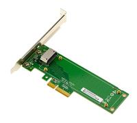 KALEA-INFORMATIQUE Tarjeta controladora PCIe 4.0 x4 para SSD NVMe EDSFF E1.S Short Gen4 con zócalo metálico