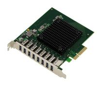 Kalea-Informatique - Tarjeta controladora PCIe x4 a 8 Puertos USB 3.0 5G Tipo A con Soporte UASP y chipset Fresco Logic FL1100 y Puente PI7C9X2G608