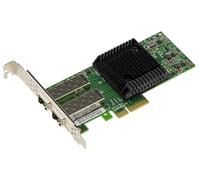 KALEA-INFORMATIQUE Tarjeta controladora PCIe x4 de Red LAN 10G de Fibra SFP+ de 2 Puertos con chipset MELLANOX ConnectX-4, Compatible con RDMA, SR-IOV y PXE
