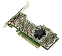 Kalea-Informatique Tarjeta controladora Switch PCIe 4.0 con 4 Puertos SFF-8654 8i para controlar hasta 8 SSD NVMe M2 M3 U2 U3 o Placas adaptadas PCIe, Chipset Broadcom PEX88048.