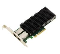 KALEA-INFORMATIQUE Tarjeta de Red PCIe x8 de 2 Puertos 10G RJ45 10 Gigabit Ethernet PoE+ con alimentación a través de Ethernet de 30 W Chipset Intel X540-T2
