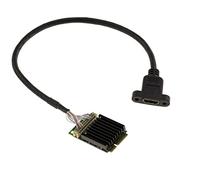 KALEA-INFORMATIQUE Tarjeta gráfica HDMI 1080p en mPCIe - Puerto MiniPCIe Full Size con chipset Silicon Motion SM750 - Mini PCIe de 52 Patillas