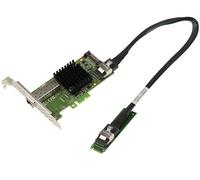 KALEA-INFORMATIQUE Tarjeta M2 1 Puerto de Red Fibra SFP+ 10G 10 GIGABIT ETHERNET para Puerto M.2 de Tipo PCIe, Clave M o B+M con chipset Mellanox X3 PCIe Gen 3.0
