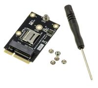 Kalea-Informatique - Tarjeta Mini PCIe a M.2 NVMe 2230 2242 y MicroSD TF