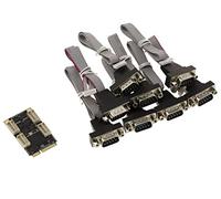 KALEA-INFORMATIQUE Tarjeta Mini PCIe MiniPCIE 8 Serial COM RS232 DB9 con chipset EXAR XR 17V358 - mPCIe UART
