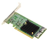 KALEA-INFORMATIQUE Tarjeta RETIMER Adaptador PCIe 4.0 a 2 Puertos Slim SAS SFF-8654 8i para SSD NVMe M2, M3, U2, U3 o Placas PCIe