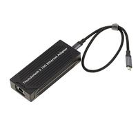 KALEA-INFORMATIQUE USB Thunderbolt 3 10G a 10 GIGABIT ETHERNET 10G 5G 2.5G 1G 100Mb Cable Adaptador de Red con Controladores Intel JHL6340 y AQC107
