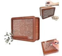 Kaleibo Cash Box, Cash Vault Wooden Savings Box, 10,000 Savings Box, Diligent Direct Cash Box, Official Save Box, Homeswift Cash Bank, Portable Storage Case Money Saving Box for Adults Child(1k)