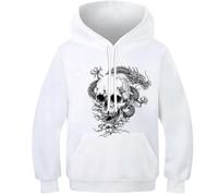 KaleidoKit Niños Adolescente Chica Niños Patrón Vector Sudadera Chico Impresión 3D Vivid Gráfico Sudadera con Capucha para 6-15 Años, estilo-7, 13-15 años