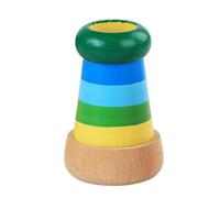 Kaleidoscope de madera - juguete giratorio clásico de madera natural | Puzzle visual colorido para niños, niñas y niñas, juguete educativo, artesanía hecha a mano, un cumpleaños único