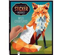 Kaleidoscope Sticker Mosaics: Wild Creatures