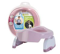Kalencom Potette Plus 2 en 1 - Asiento de entrenamiento y orinal de viaje - Asiento de inodoro de entrenamiento de doble propósito - Orinal portátil para viajes de niños pequeños - Con patas duraderas