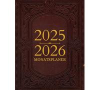 Kalender 2025-2026 Monatsplaner A4: 24 Monate Buchkalender von Januar 2025 bis Dezember 2026 || 2 Jahres Terminplaner mit Feiertagen - 1 Monat auf 2 Seiten