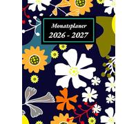 Kalender 2026 2027 monatsplaner a4: 24 Monate Buchkalender von Januar 2026 ezember 2027 | 2 Jahres Terminplaner mit Feiertagen - 1 Monat auf 2 Seiten