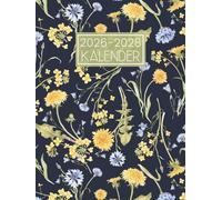 Kalender 2026-2028: 3 Jahresplaner von Januar 26 bis Dezember 28 - 1 Monat auf 2 Seiten || 36 Monate Terminkalender mit Feiertage - Großes Format