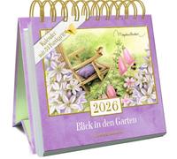 Kalender mit 53 Postkarten 2026 - Blick in den Garten