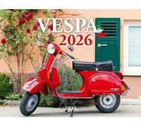 Kalender Vespa 2026 Eintragkalender: Kult-Roller Italien Wandkalender