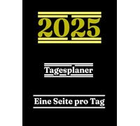 Kalender XXL: A4 1 tag eine seite | Tag mit Zeiteinteilung | 365 Tage | Terminkalender | Office Planer | Kalenderbuch | Farbe Schwarz