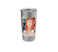 KALEVALA Finnish Mythology Epic - Hija del Norte Vaso térmico de acero inoxidable de doble pared