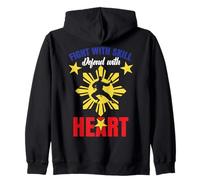 Kali, Arnis, Escrima Pinoy Sudadera con Capucha