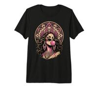 Kali Bubblegum Hindú Mitología Diosa Gótico Baddie Camiseta Premium