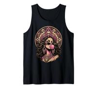 Kali Bubblegum Hindú Mitología Diosa Gótico Baddie Camiseta sin Mangas