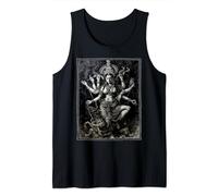 Kali Diosa de la Muerte India Kalika Doomsday Hindú Budismo Camiseta sin Mangas